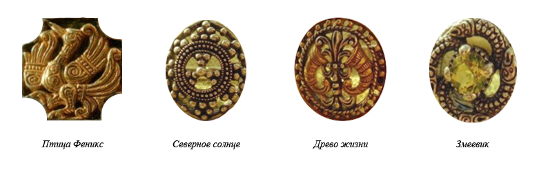 Славянская символика запечатленная в кольцах
