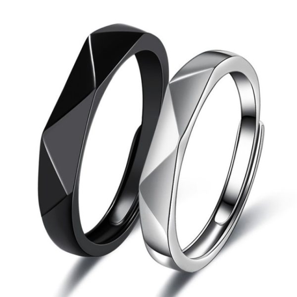 Минималистичные парные свадебные кольца