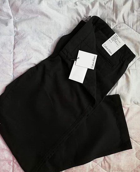 Черные брюки Calvin Klein