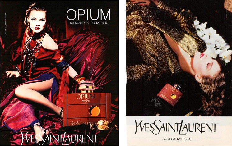 Реклама парфюма Opium